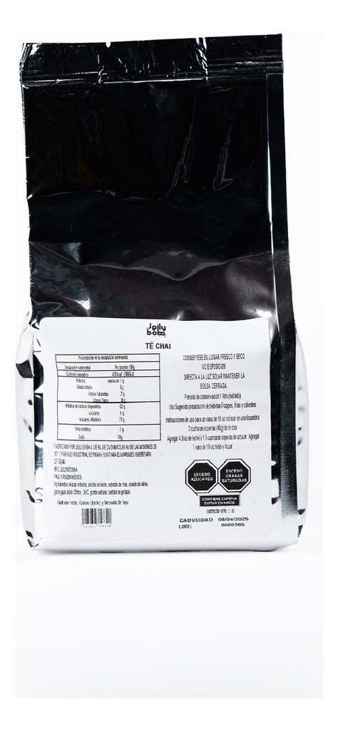 Té Chai Jellyboba Caja 6pz De 1kg - Bubble Tea