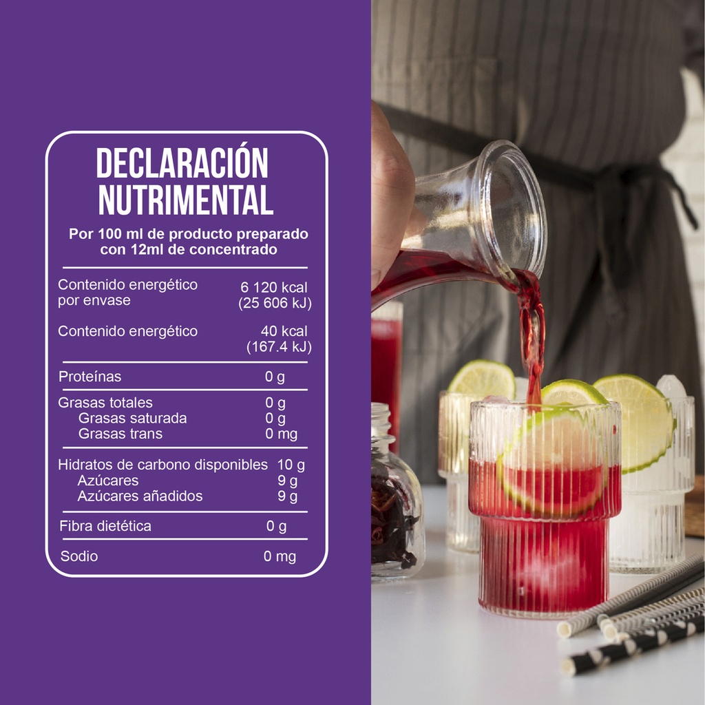 Bubbletea Jarabe Fresa Jellyboba 1.8lt