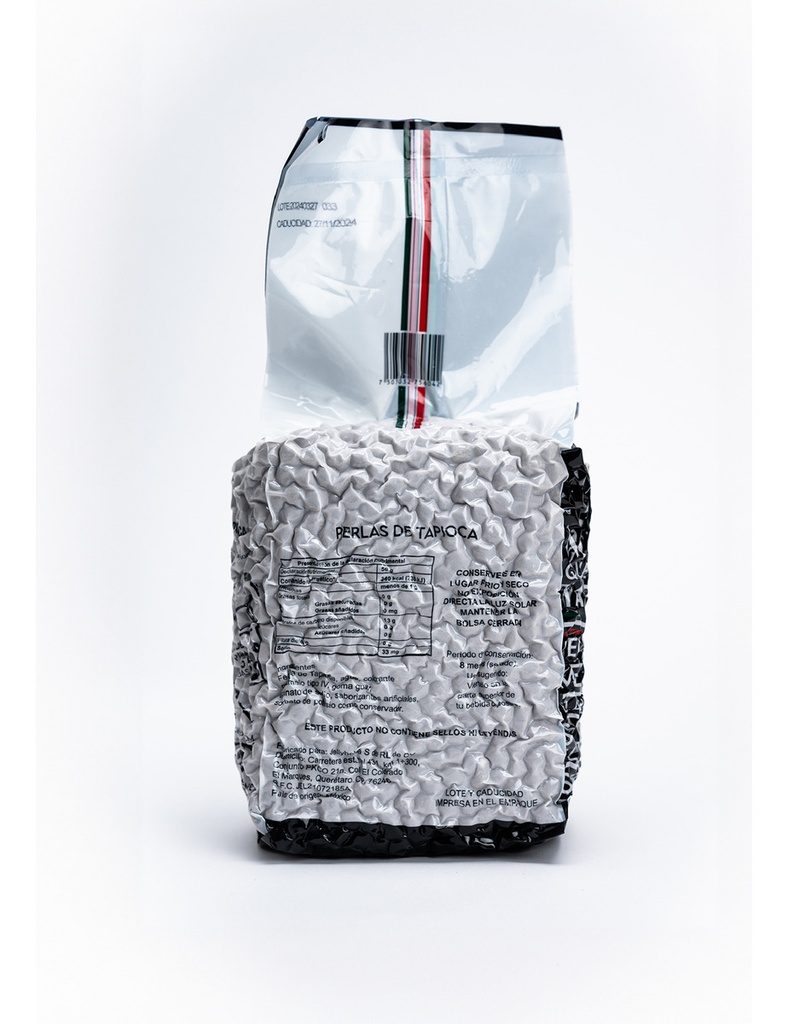 Perlas De Tapioca Negra Jellyboba Caja 16.2kg