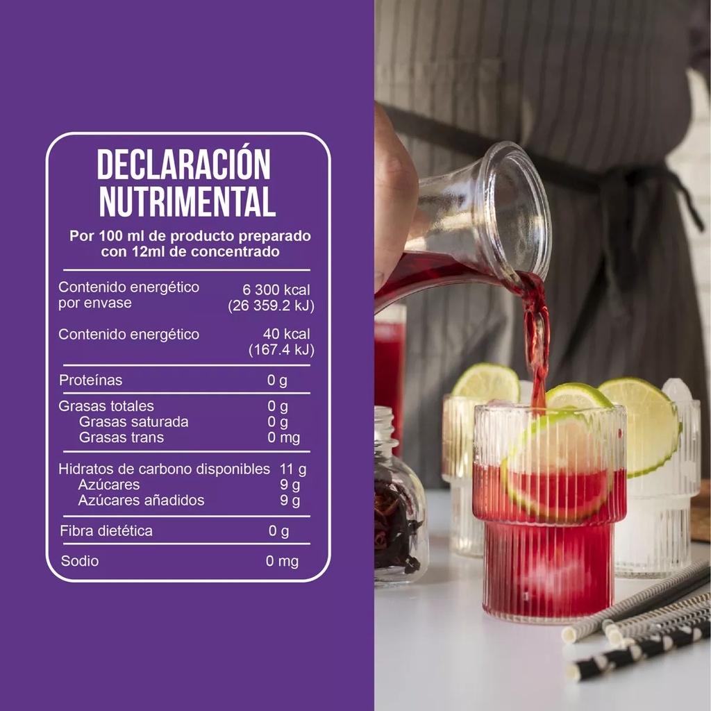 Bubbletea Jarabe Maracuya Jellyboba Caja 4pz De 1lt