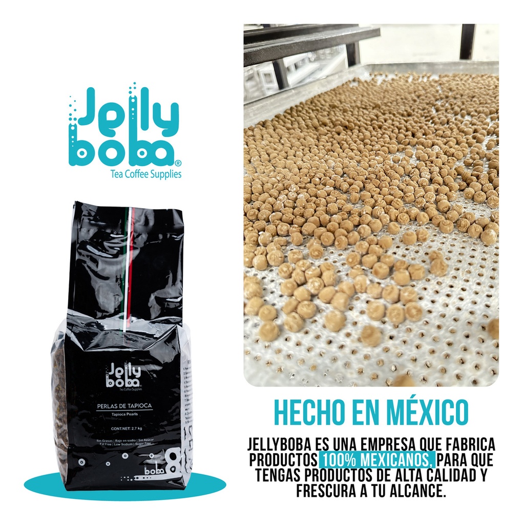 Perlas De Tapioca Negra Jellyboba Caja 16.2kg
