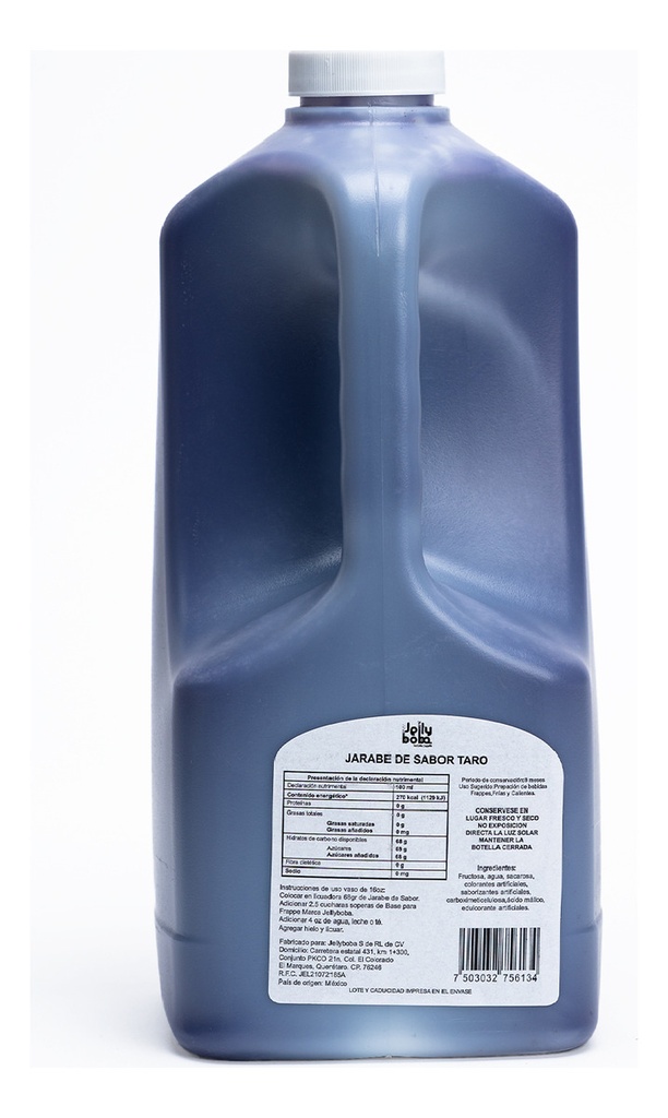 Bubbletea Jarabe Taro Jellyboba 1.8lt