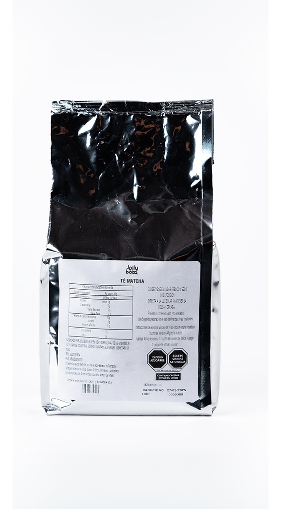 Te Matcha En Polvo Jellyboba Caja 6pz De 1kg