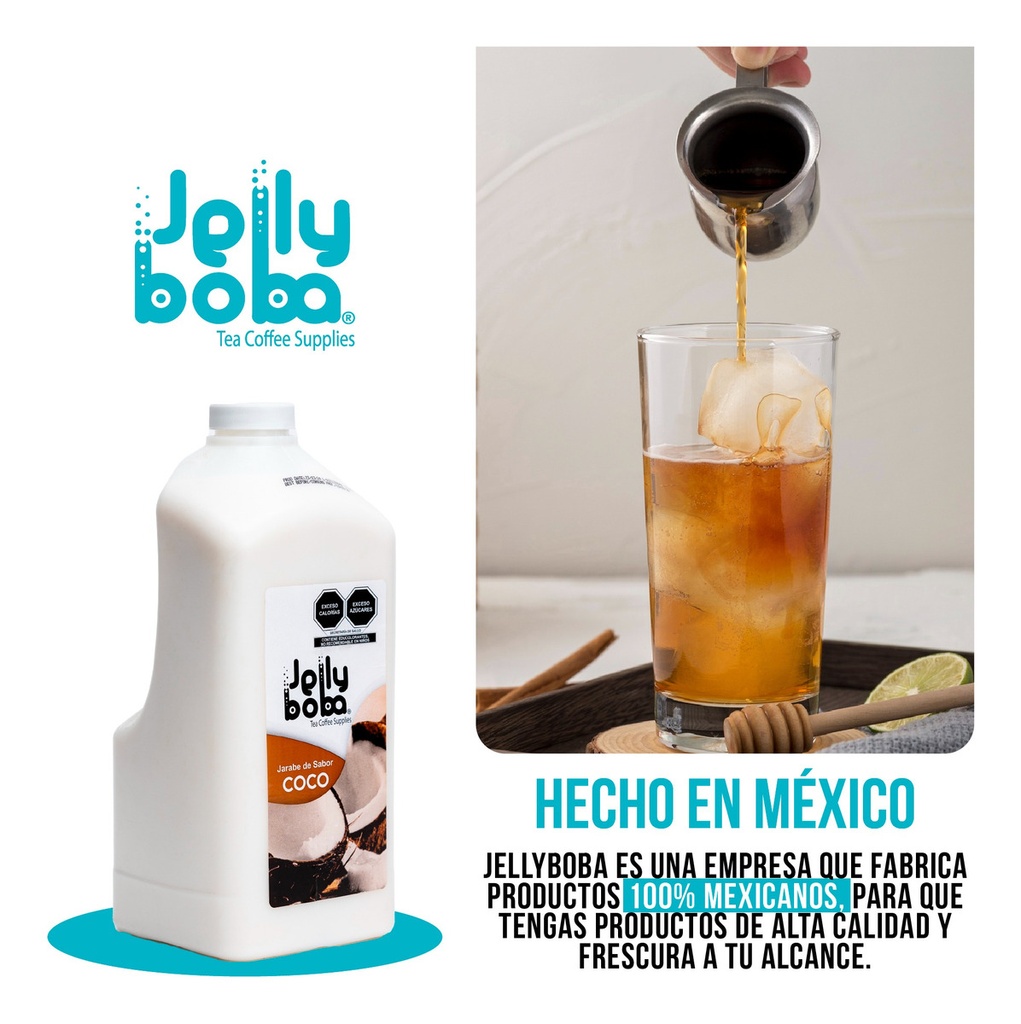 Bubbletea Jarabe Coco Jellyboba 1.8lt