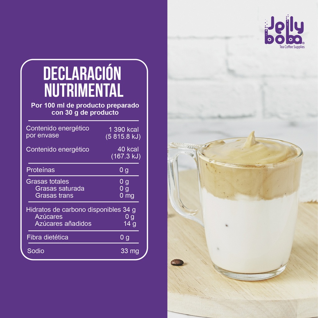 Base Para Frappe Jellyboba 1kg/bolsa