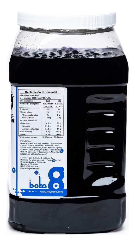 Bobapop´s De Blueberry Jellyboba 3.2kg-perlas Explosivas