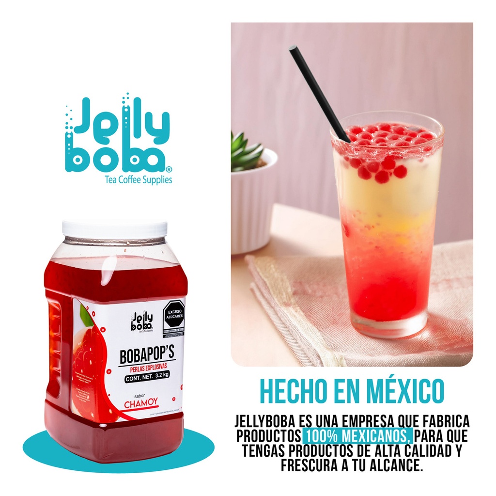 Bobapop S De Chamoy Jellyboba Caja 4pz De 3.2kg