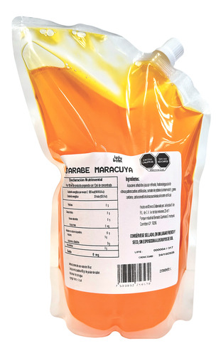 Jarabe De Maracuya Caja 4 pza 1L/Bolsa Pouch