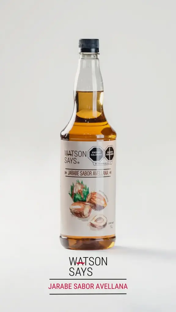 Watson Says - Jarabe Sabor Avellana