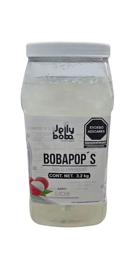 Perlas Explosivas Lichie 3.2Kg/Bote 